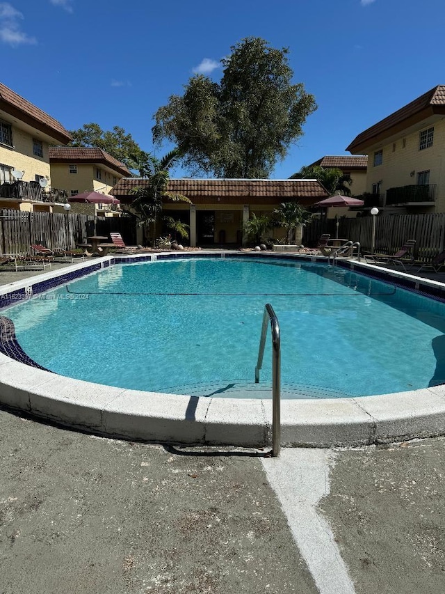 view of swimming pool