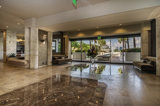 view of building lobby