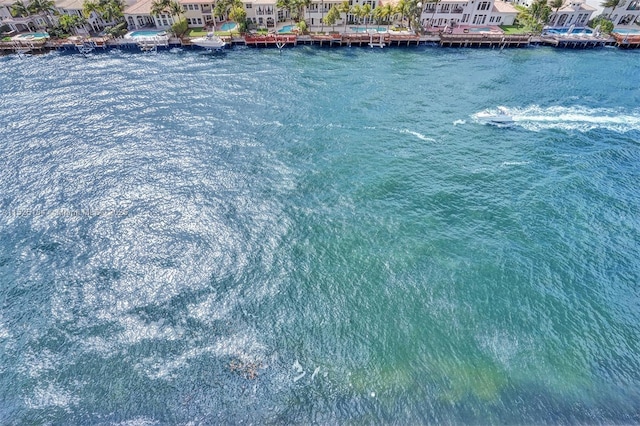 water view featuring a residential view