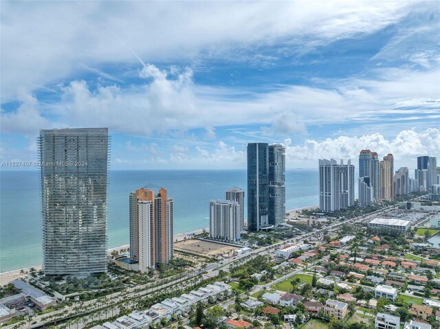 view of city featuring a water view