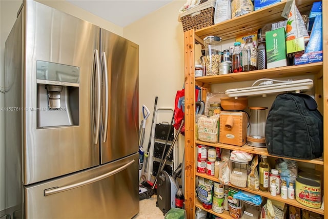 view of pantry