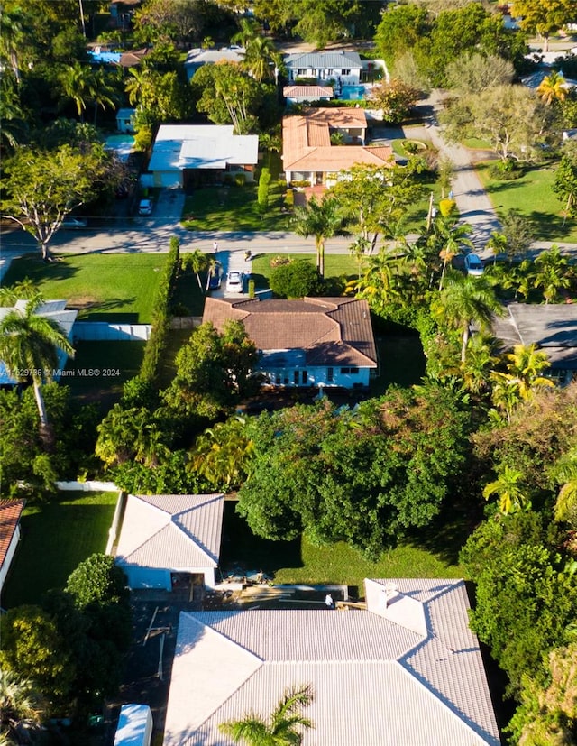 view of aerial view