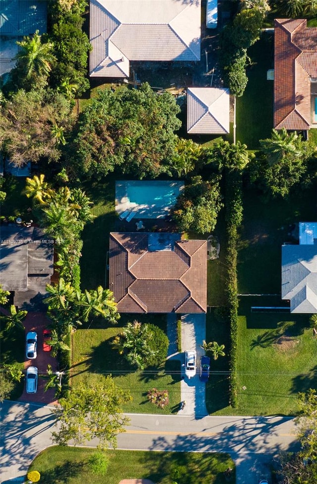 view of birds eye view of property