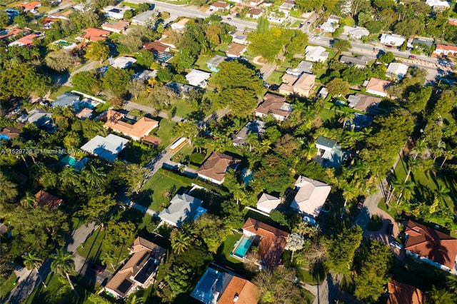 view of aerial view