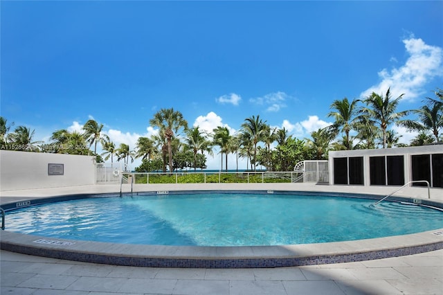 view of swimming pool