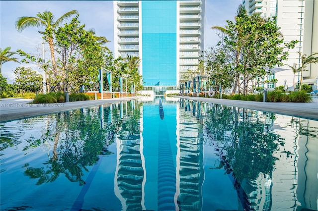 view of swimming pool