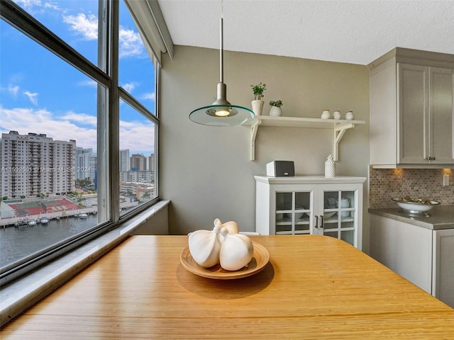 view of dining room