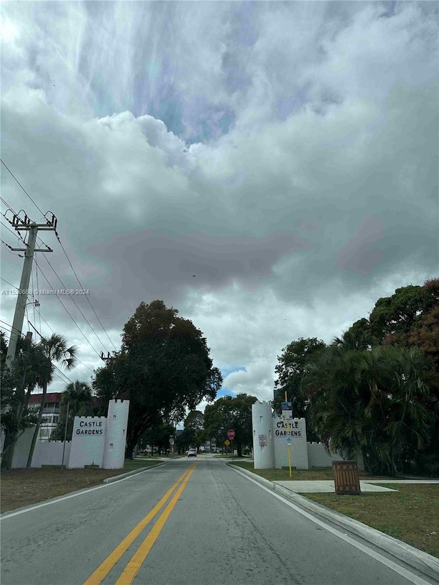 view of street