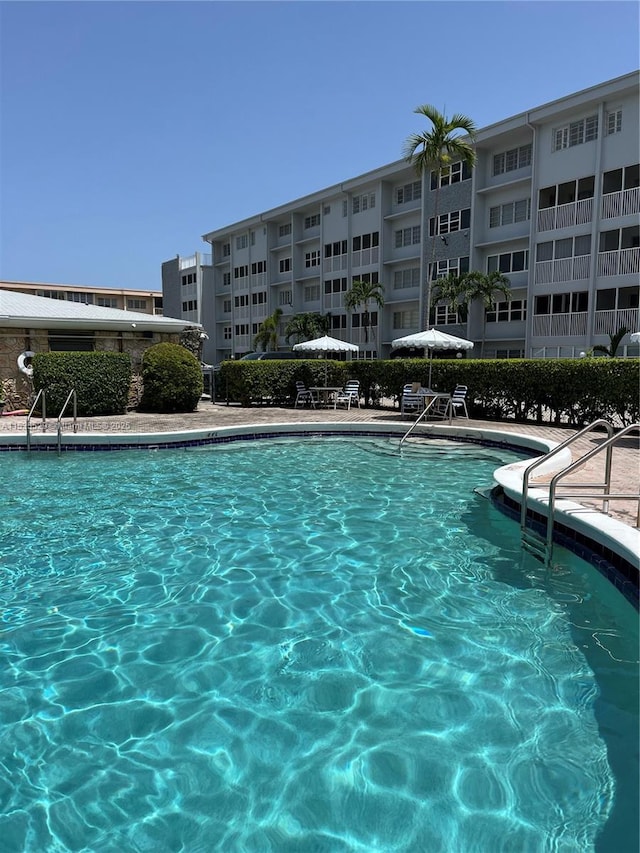 view of swimming pool