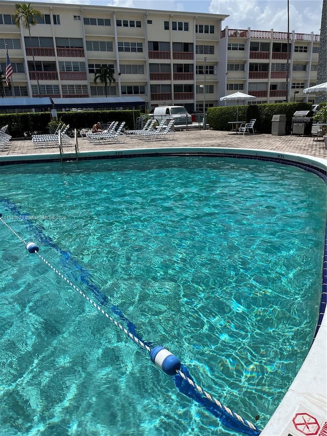 view of swimming pool