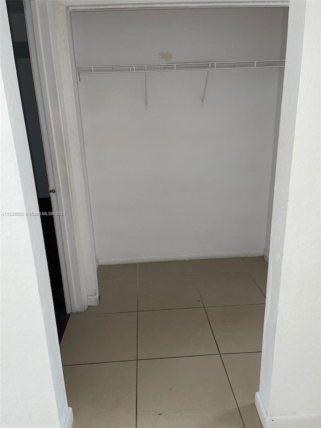 view of closet