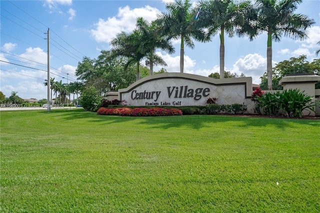 12755 SW 16th Ct Unit 211B, Pembroke Pines, FL 33027 - community / neighborhood sign with a lawn