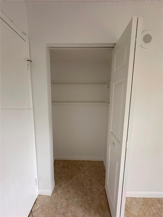 view of closet