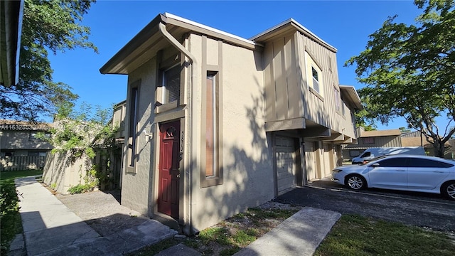 view of side of property