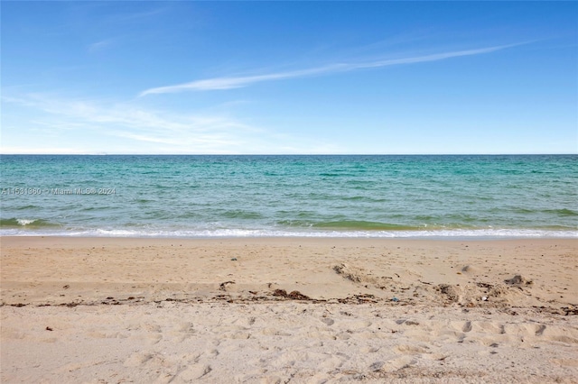 water view with a beach view