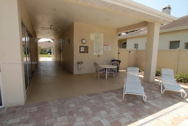 view of patio / terrace