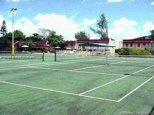 view of tennis court