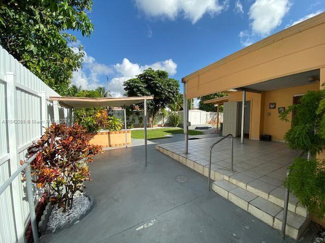 exterior space featuring a shed