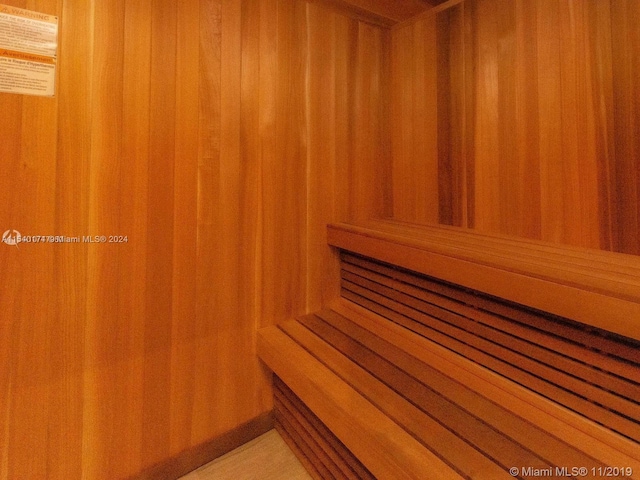 view of sauna / steam room