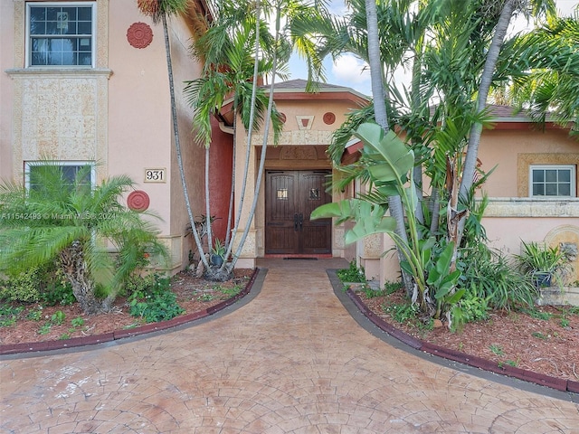 view of property entrance