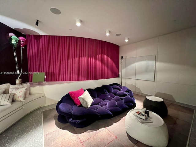 view of home theater