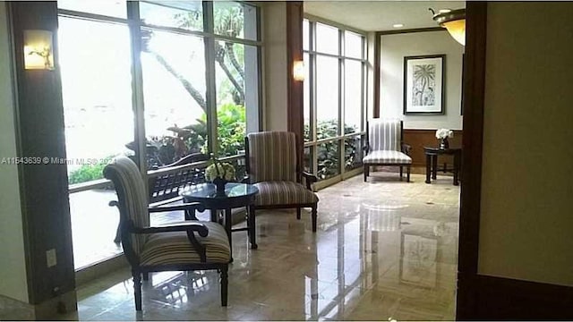 view of building lobby