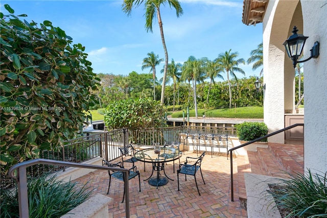 view of patio