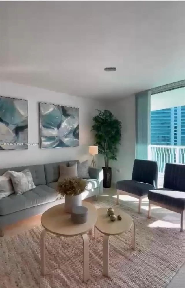 view of living room