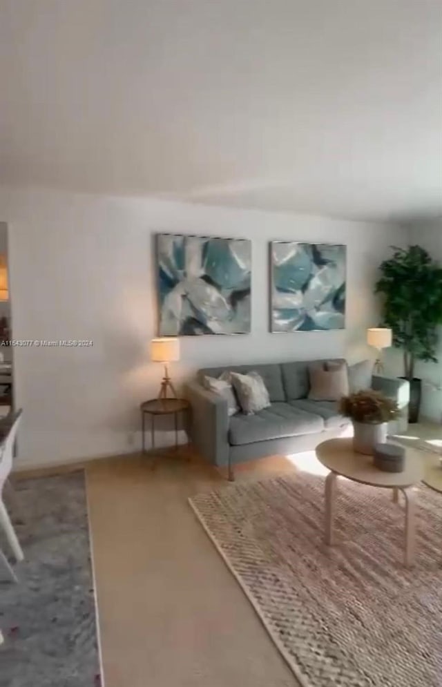 view of sitting room