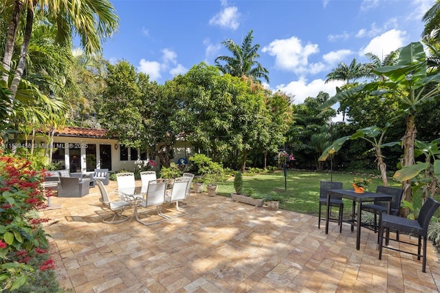 view of patio