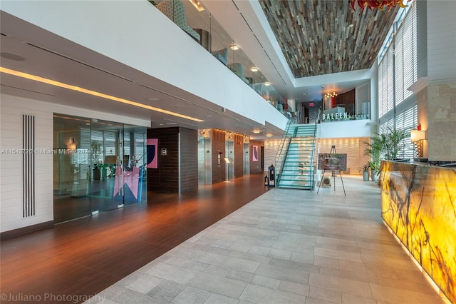 view of community lobby