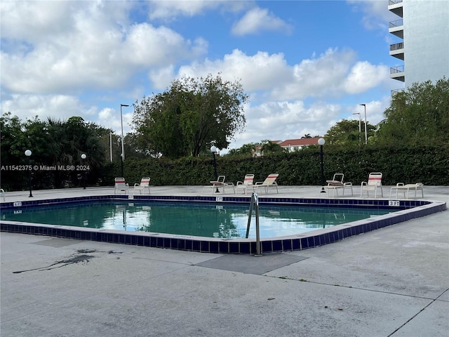 view of swimming pool