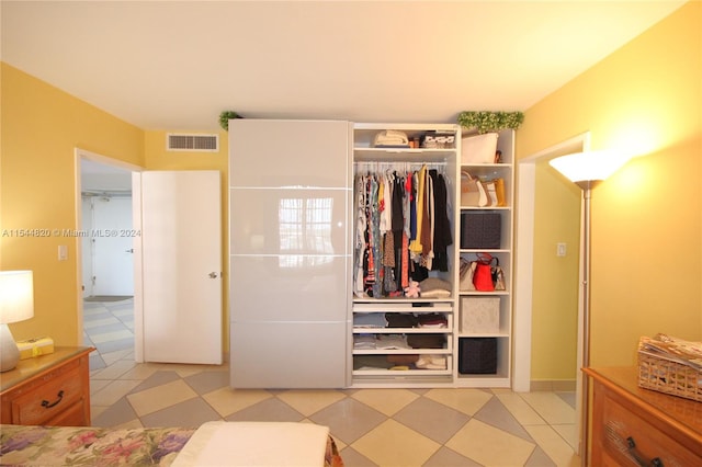 view of closet