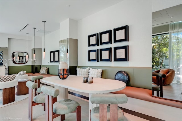 9901 W Bay Harbor Dr Unit 303, Bay Harbor Islands, FL 33154 - dining area featuring breakfast area