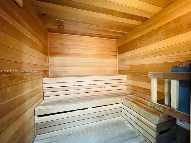 view of sauna / steam room