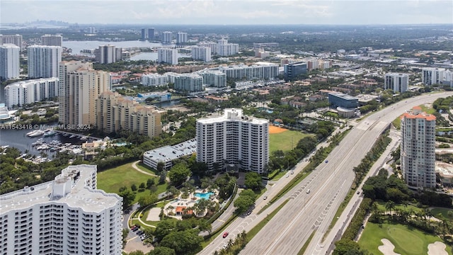 view of aerial view