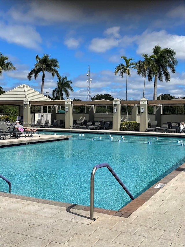 view of swimming pool