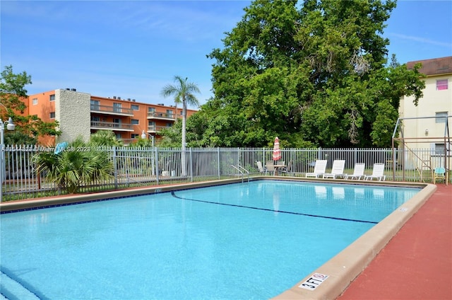 view of swimming pool