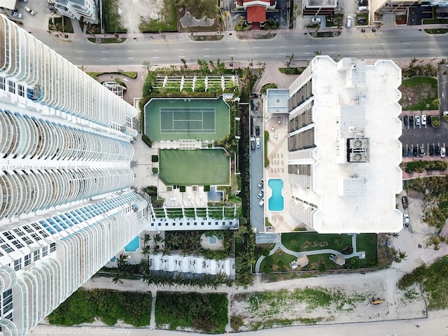 view of birds eye view of property