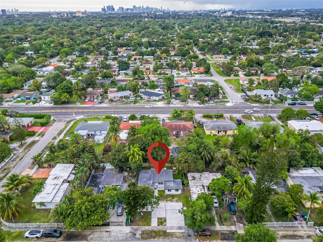 view of birds eye view of property