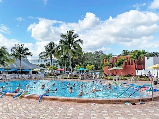 view of swimming pool