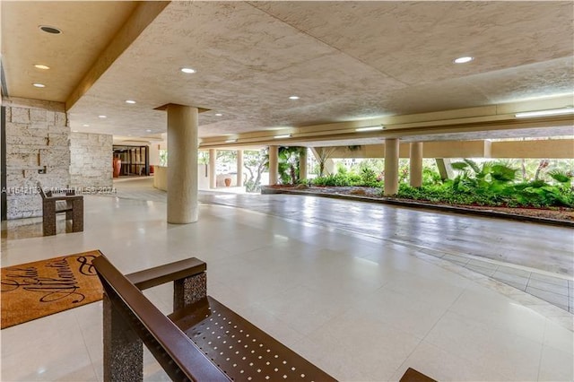 view of community lobby