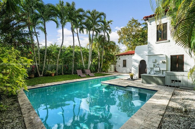 view of swimming pool