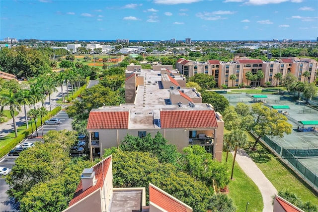 view of birds eye view of property