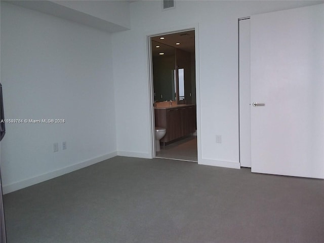 interior space featuring sink