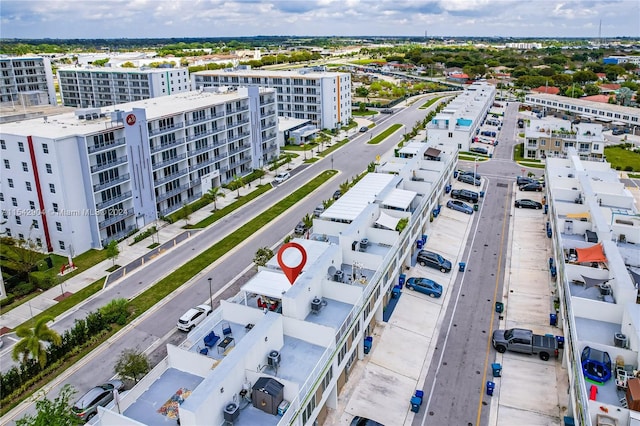 view of aerial view