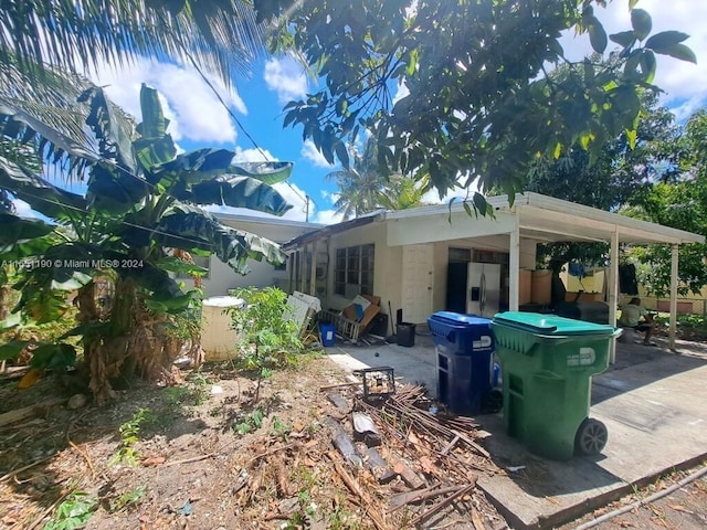 view of rear view of house