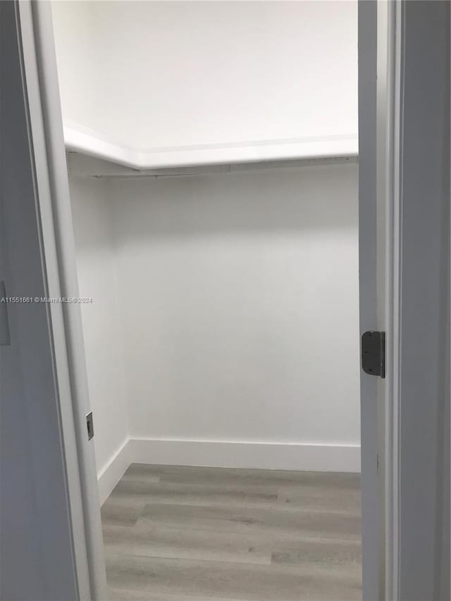 view of closet