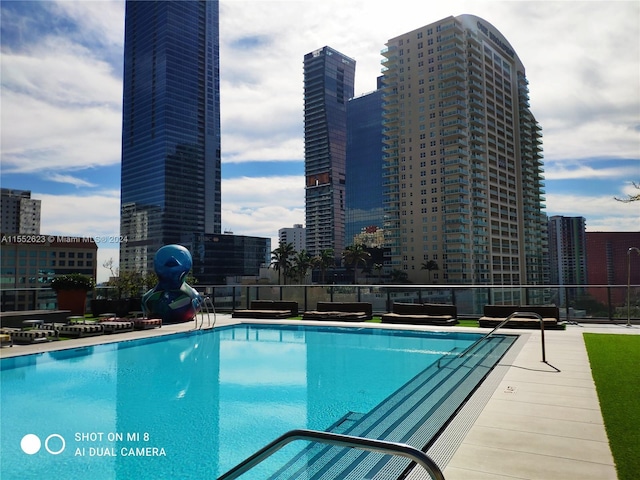 view of swimming pool