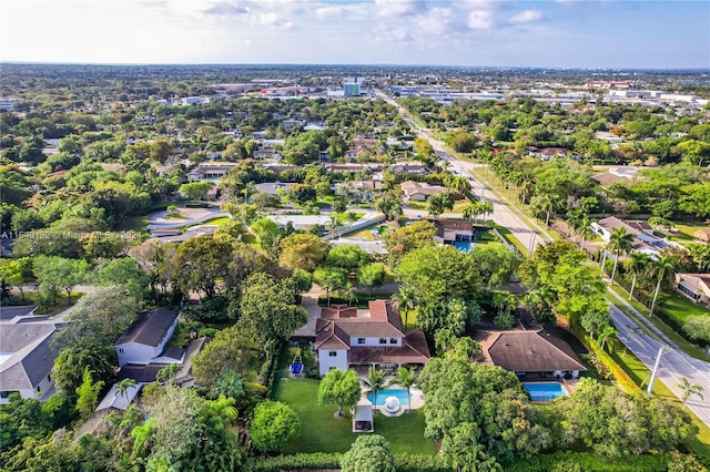 view of aerial view